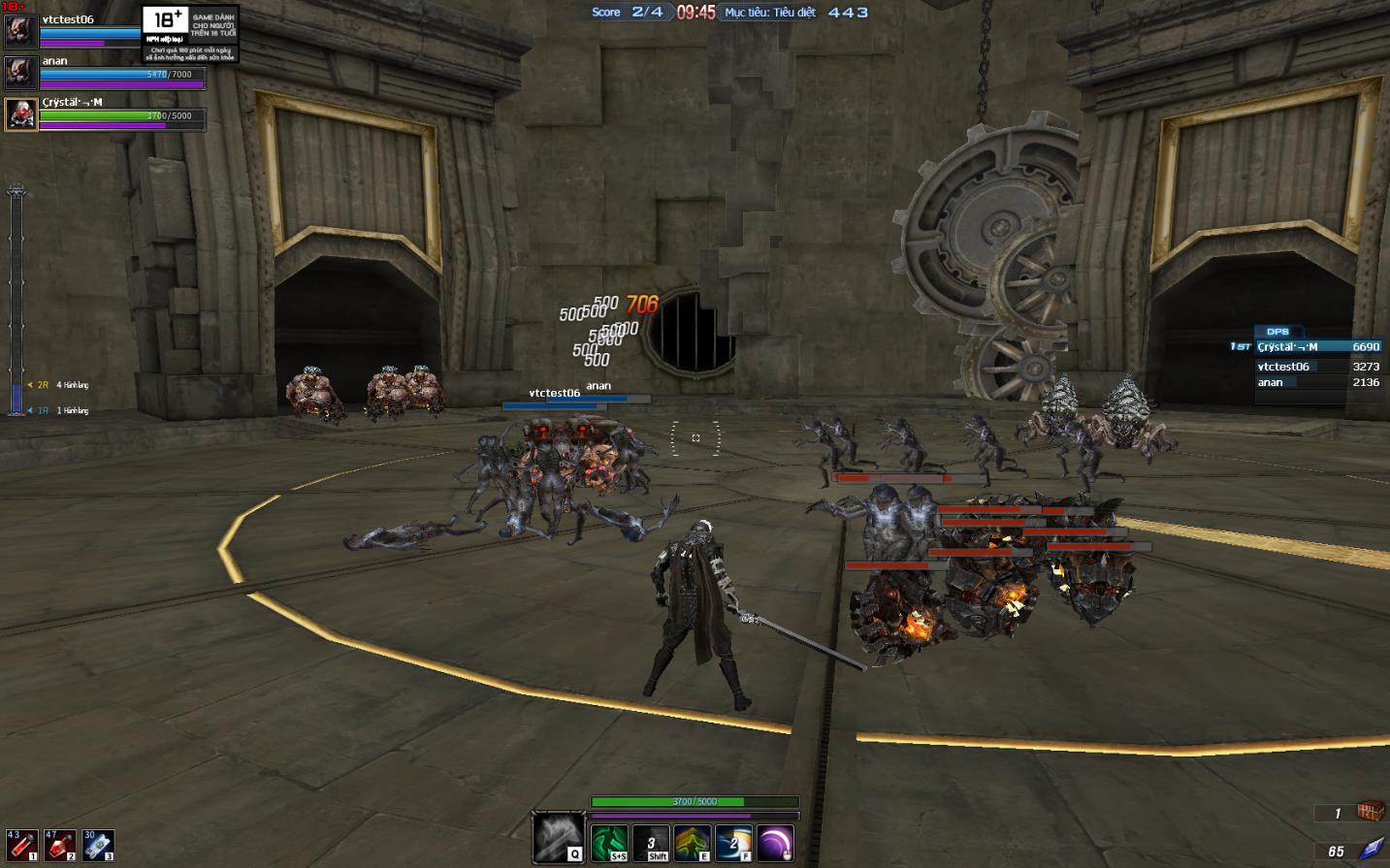 Dark Tower mode gameplay