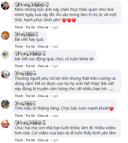 Supportive comments