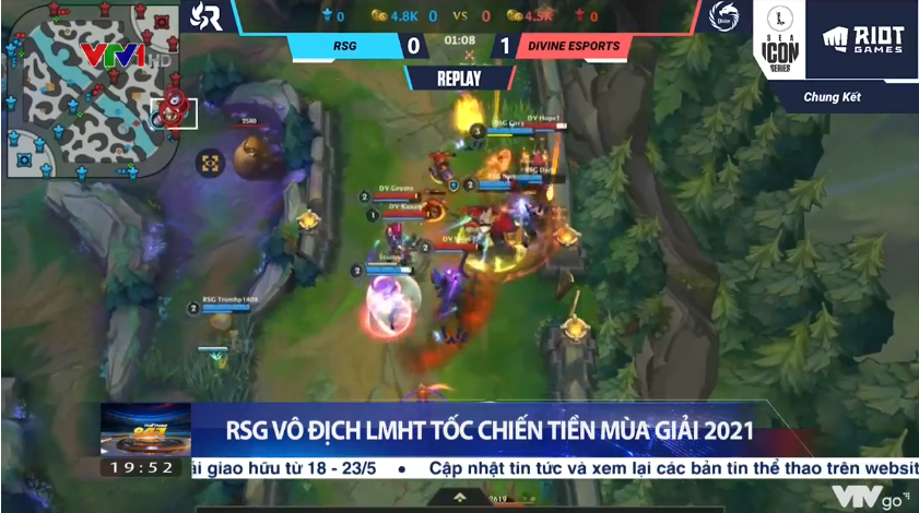 Wild Rift on VTV Sports