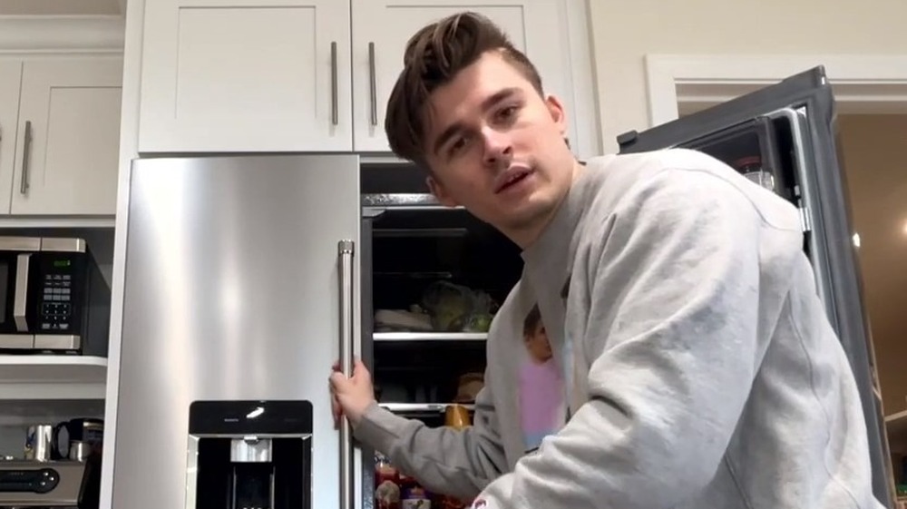 Hilarious Fails from Ninja, Shroud, and Top Streamers 3 Ludwig confused by fridge ice dispenser