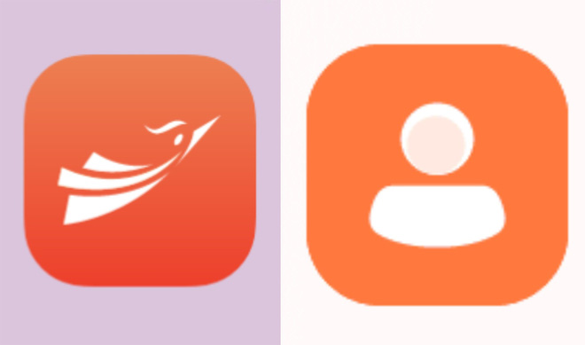 BKAV CEO Talks Bphone Icons and Design Breakthroughs 3 Comparison of Bphone icon (left) and Vsmart icon (right) shared by Quảng