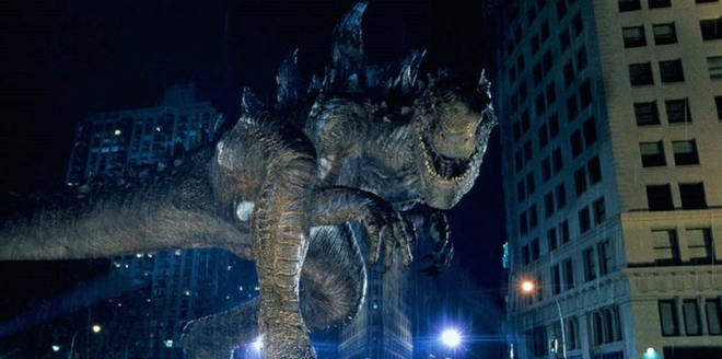 Godzilla 1998 design