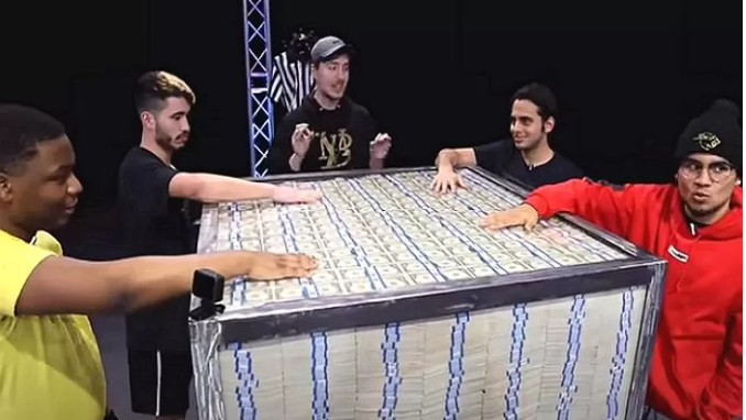 Mr Beast and the participants in this unusual challenge