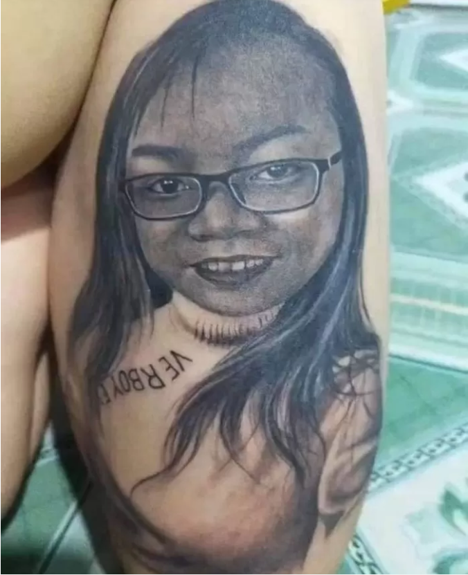 The tattoo that sparked debate and made the internet laugh