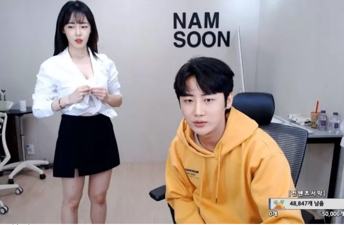 YouTuber and his stunning new assistant introduced