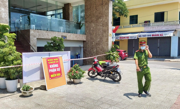 Phu An Hotel on 2/9 Street, Hai Chau District, Da Nang is under lockdown