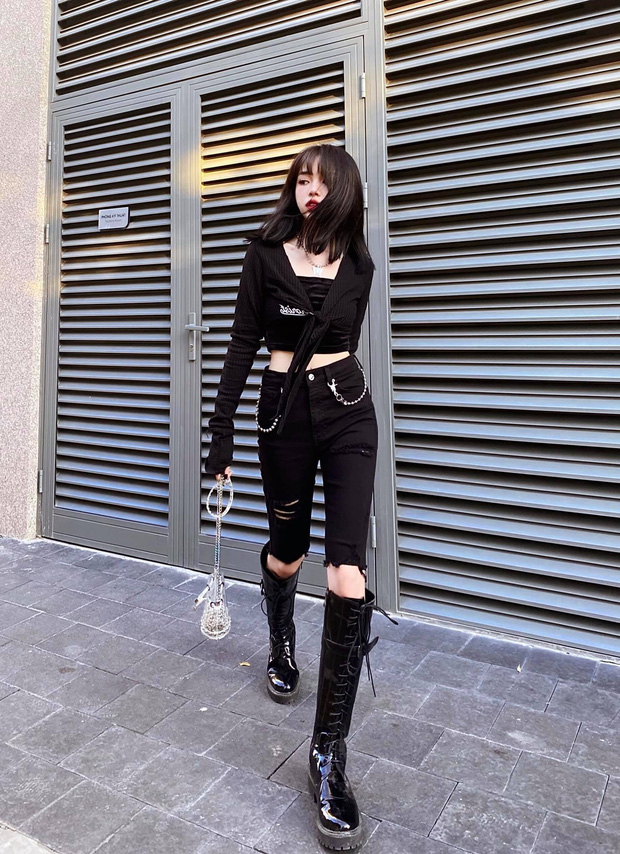 Linh Ngọc Đàm’s edgy style is still more familiar than her sexy look