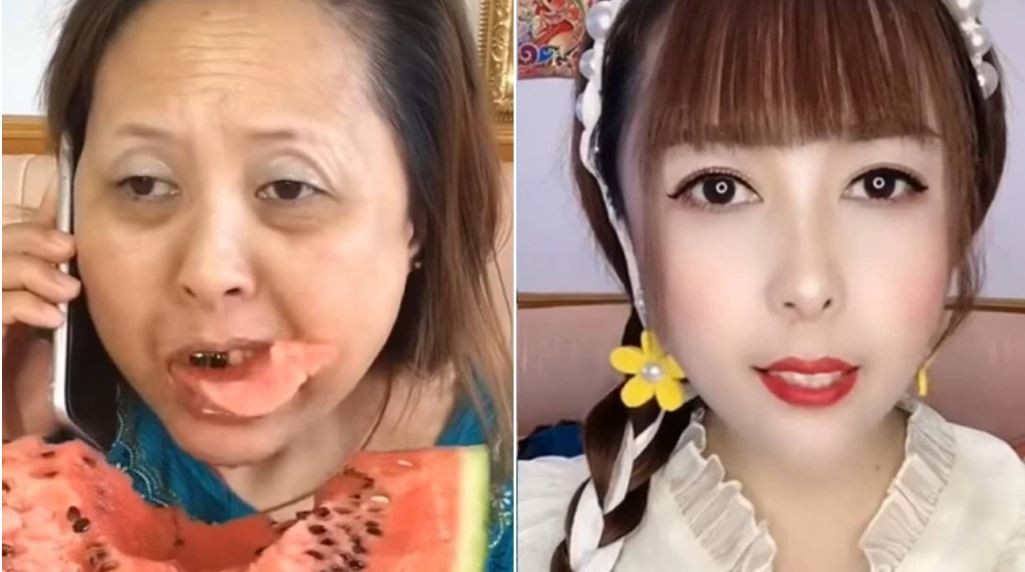An incredible transformation by the older streamer with just basic steps