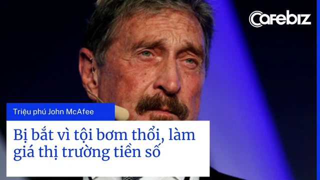 John McAfee arrested for crypto fraud