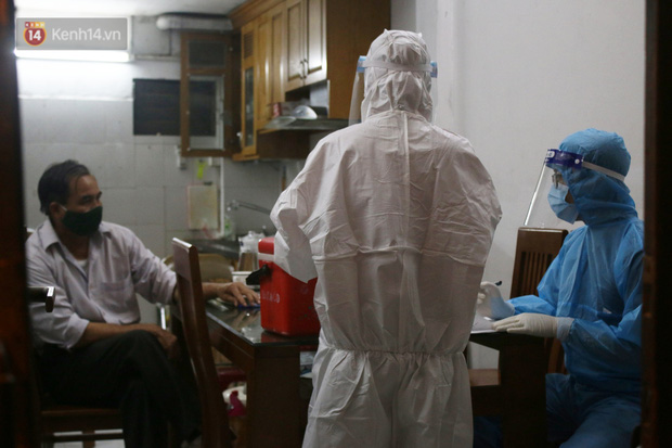 So far, Hanoi has recorded 5 community Covid-19 cases (Photo: Dang Thuy)
