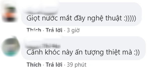 Fans' reaction after years of rewatching Huỳnh Hiểu Minh's crying scene (Screenshot)