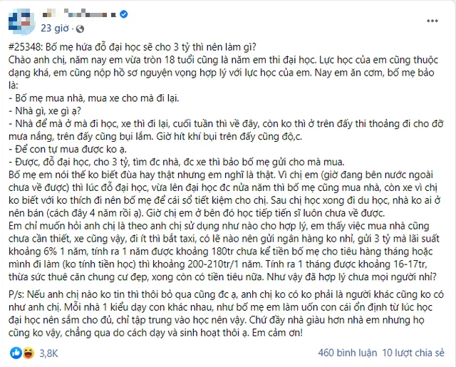 Guy Offered $130M If He Passes College Sparks Debate Online 2 The post that sparked online buzz