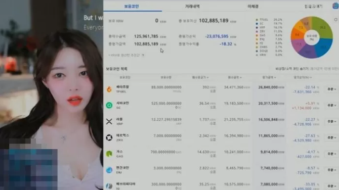 Streamer publicly shows her negative account balance