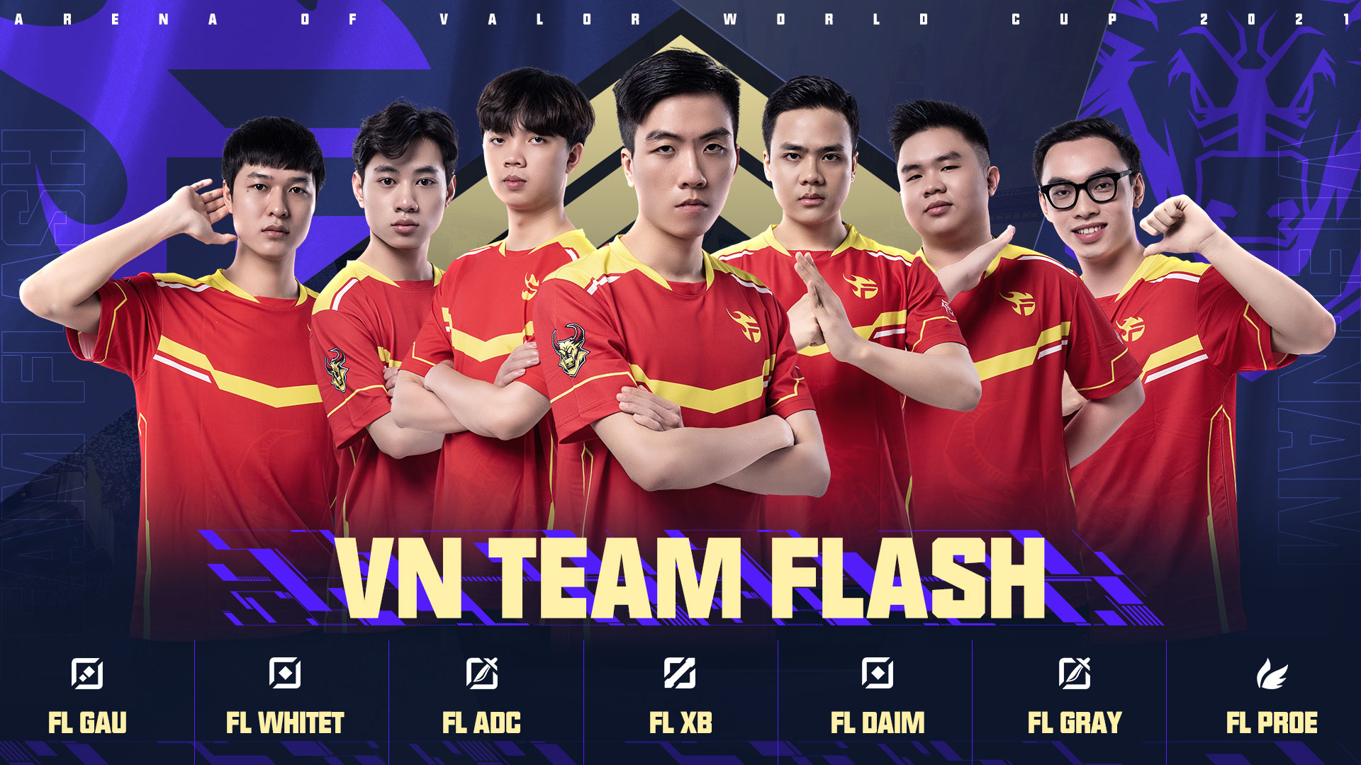 AWC 2021 Teams Lineup