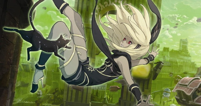 Kat from Gravity Rush controlling gravity