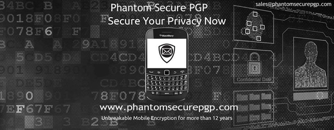 Phantom Secure encrypted phone