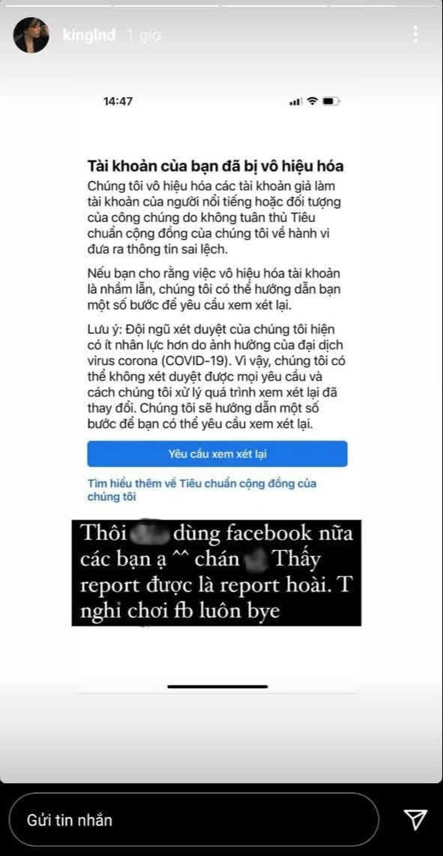 Linh Ngọc Đàm’s Facebook Locked Again After Mass Reports 4 Linh Ngọc Đàm announces she’s quitting this social media despite 1.3 million followers