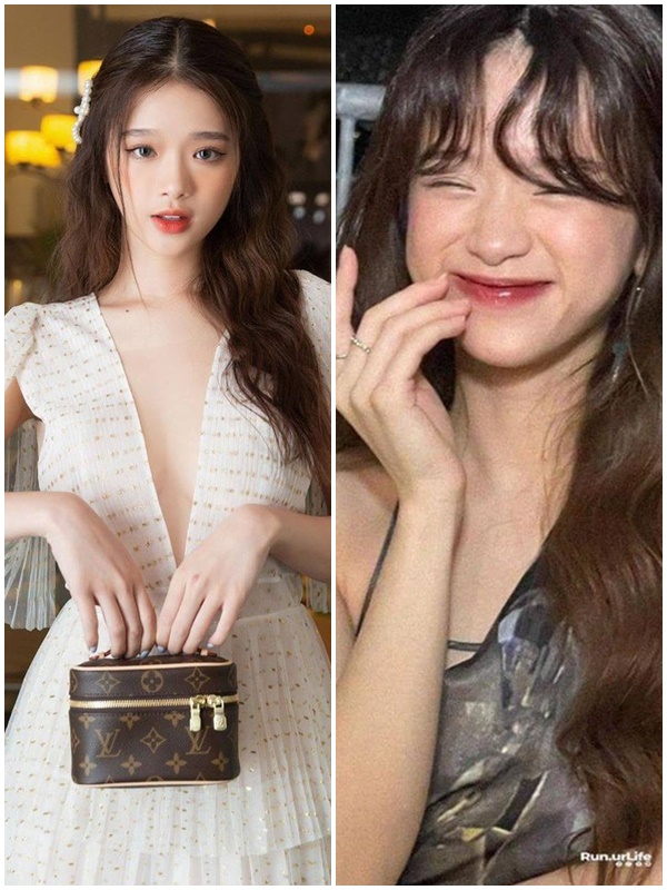 A look very different from her recent event appearance