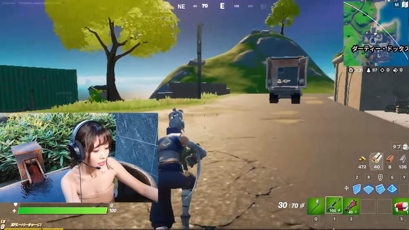 YouTuber Minami Streams Gaming From Bathtub Wrapped in Towel 2 Minami gaming in the bathtub sparks online buzz