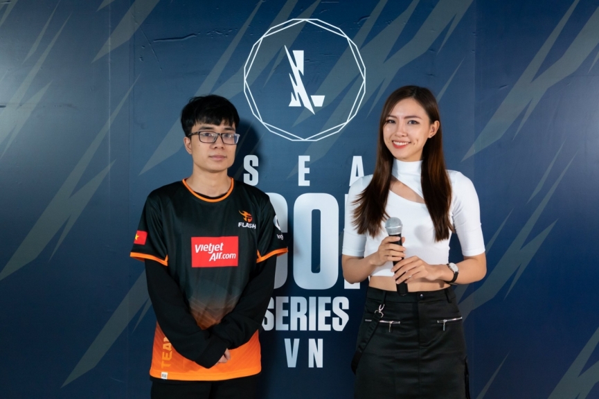 Chúc Anh at Tốc Chiến event