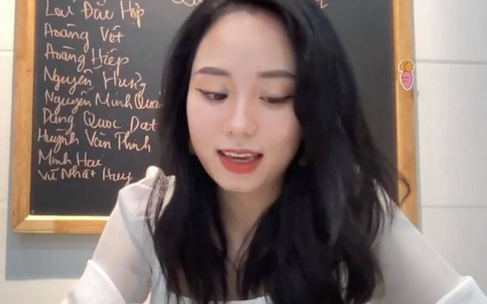 Teacher Minh Thu is currently at the center of many heated discussions