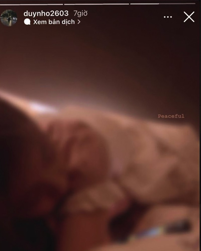 Blurred image posted by streamer But