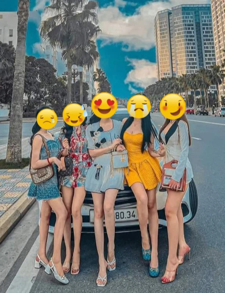 Finance 'It Girls' Flaunt Luxury but Struggle Behind Scenes 1 Finance it girls posing with luxury cars and designer bags
