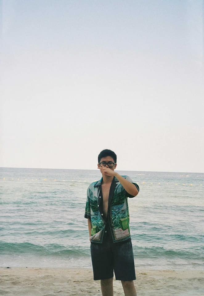The man believed to be Linh Ngọc Đàm's new boyfriend.