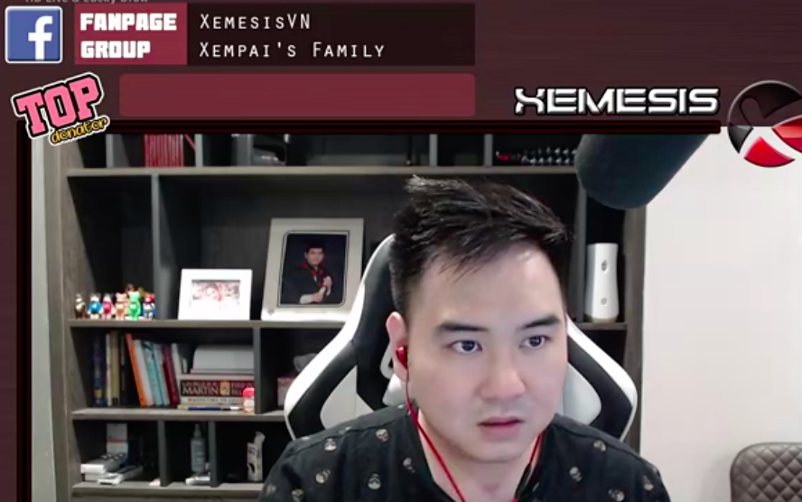 The streamer’s stunned face after a streak of bad luck.