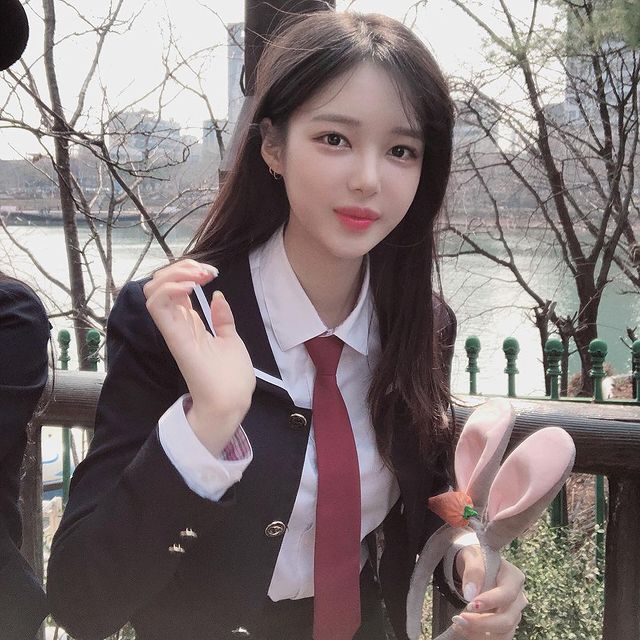 Student cosplay photos posted by Ayun herself