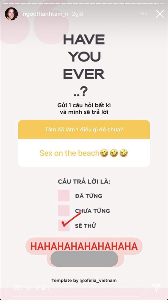 Rich Kid Ngoc Thanh Tam Opens Up About Beach Romance Idea 2 Ngoc Thanh Tam shares candid moments