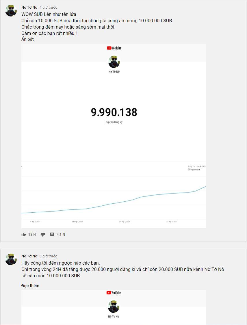 NTN's subscriber count shoots up like a rocket