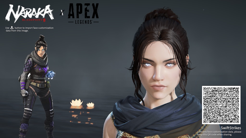 Apex Legends cosplay in NARAKA