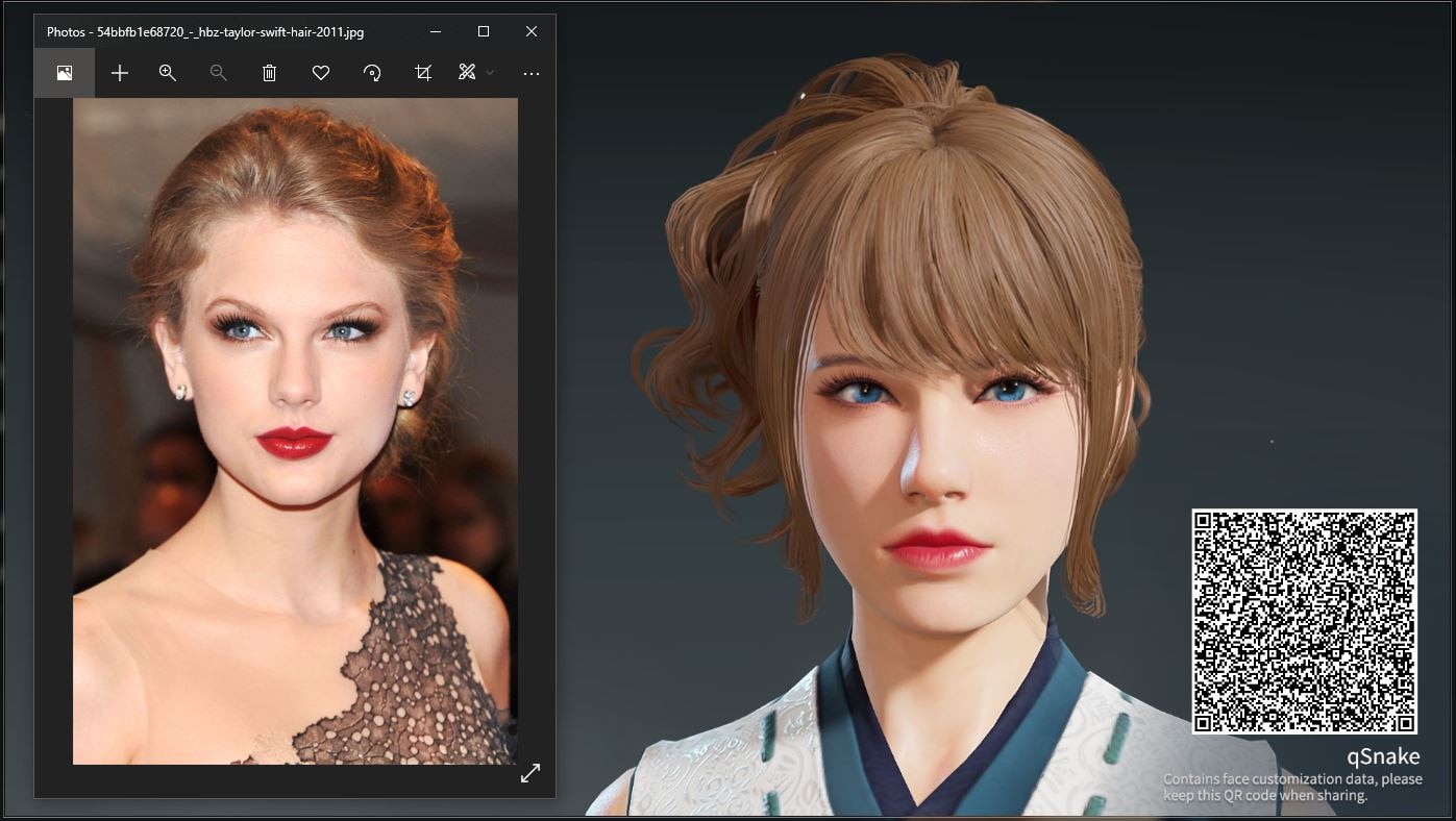 Looks a lot like Taylor Swift