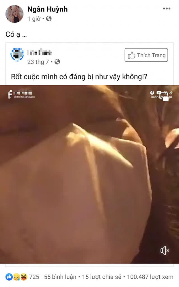 ViruSs Trolls Ex Ngân Sát Thủ With a Savage Comment 1 Ngân Sát Thủ emotional post
