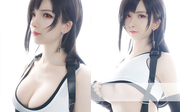 Final Fantasy Fans Go Wild Over Short-Haired Tifa Look 2 A constant inspiration for many stunning, sexy cosplayers