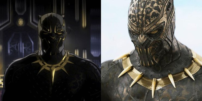 Killmonger as the Black Panther
