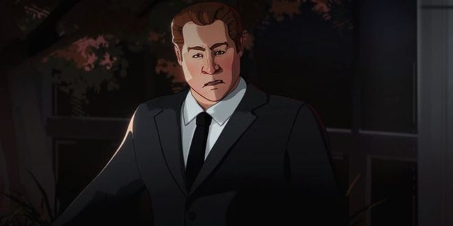Happy Hogan frustrated with Killmonger