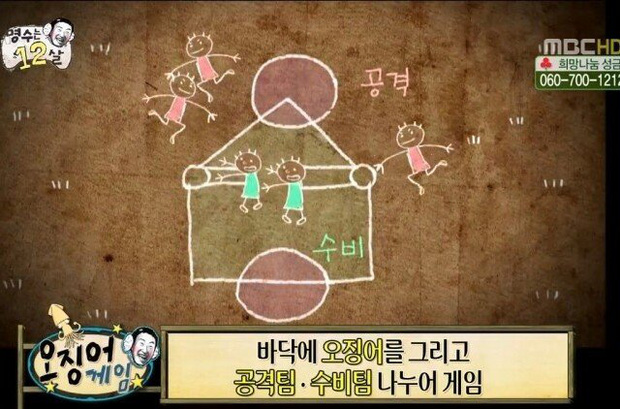 Traditional Korean squid game