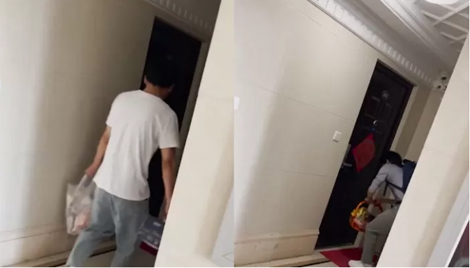 He often secretly gave gifts to his beautiful neighbor