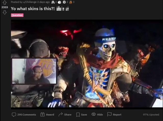 Call of Duty: Warzone Hackers Use Unreleased Skins Weeks Early 4 Similar case with a flaming skeleton skin