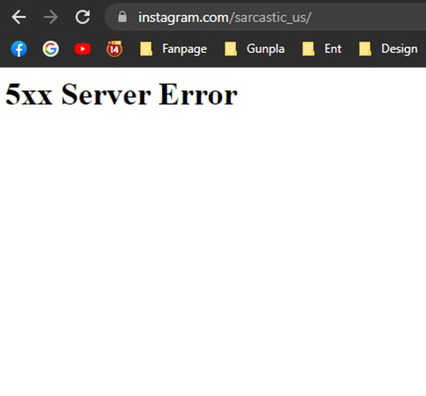 Facebook, Instagram, Messenger Face Major Outage Worldwide 2 Instagram web version inaccessible