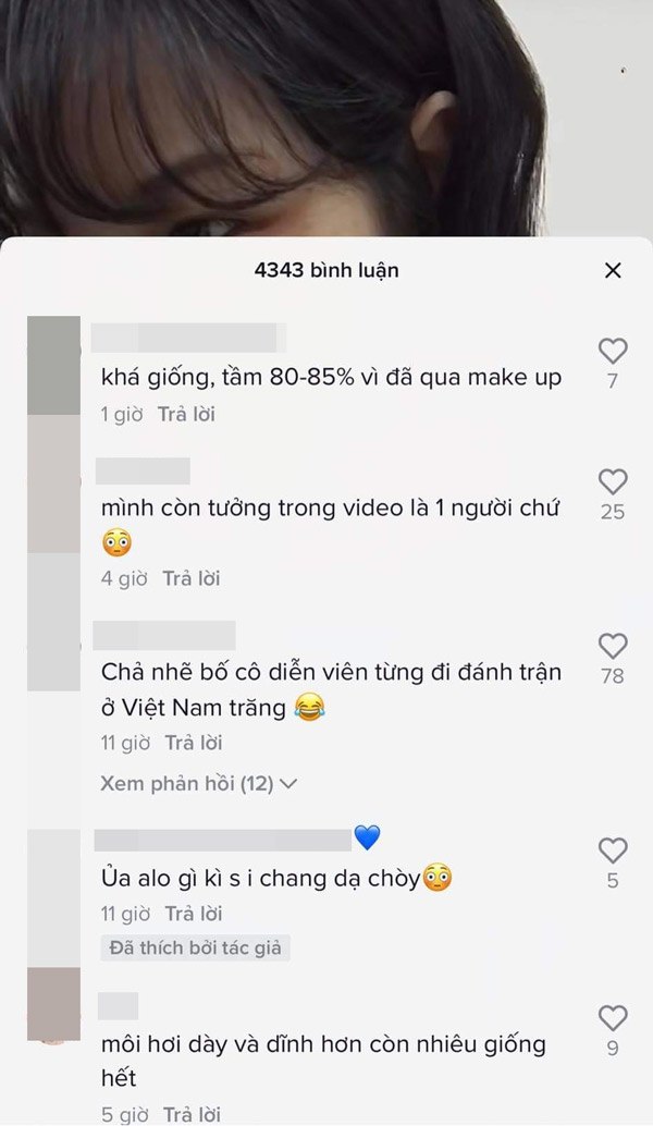 Lots of positive comments on H3ng 2n's cosplay