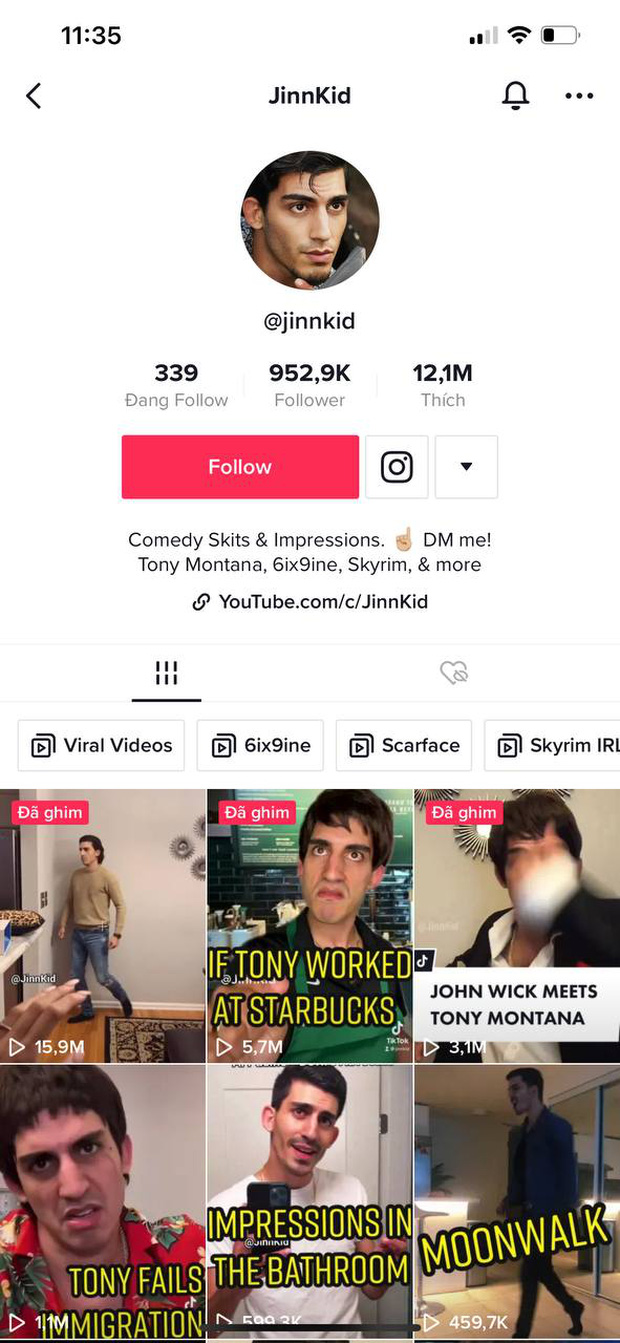 JinnKid is a popular TikToker