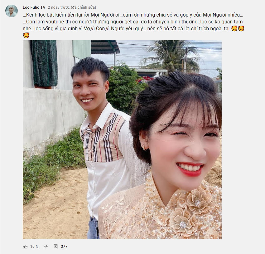 Lộc Fuho's recent status update