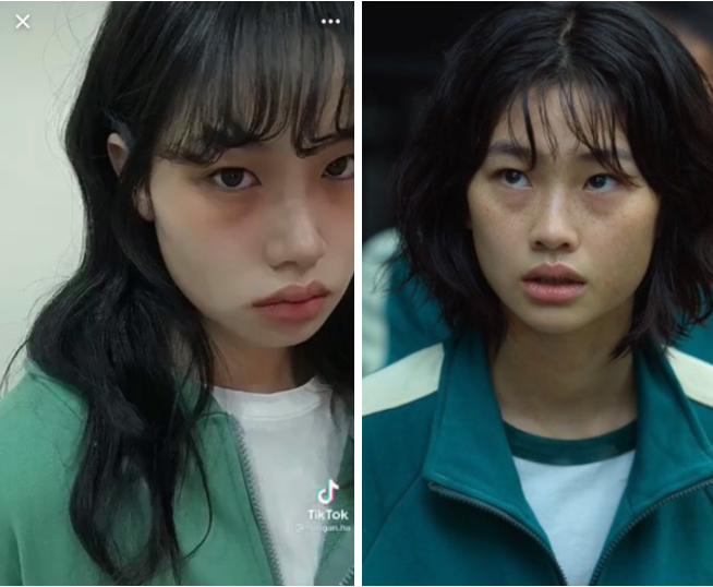 From the cold face to hairstyle and expressions, the similarities are striking