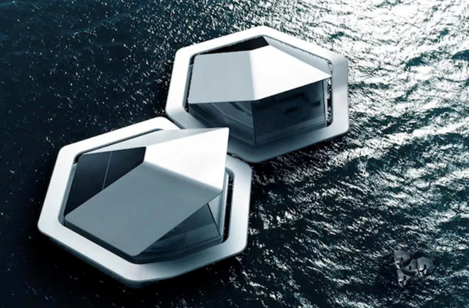 Sony’s Tokyo 2050 Floating Homes Imagine Life at Sea 1 Sony's futuristic floating home concept