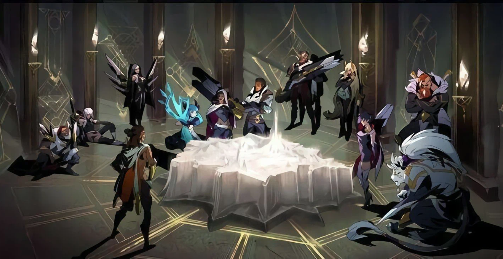 Many Lightguard characters like Rengar, Pyke, Irelia, Riven, and Olaf had no screen time despite being introduced