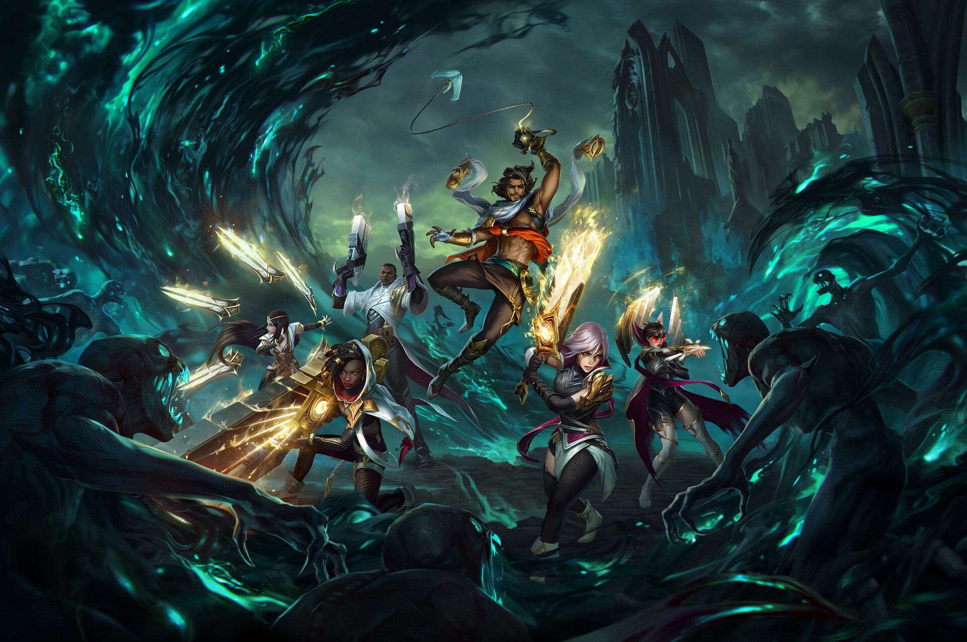 The Lightguard event tells the story of the battle against the Ruination led by the Ruined King Viego in Runeterra