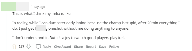 T1's Zeus Nails Smooth Irelia Pentakill, Fans Call for Nerf 4 This is exactly how I feel about Irelia. While I struggle in lane against dumb champions, after 20 minutes everything I do falls apart. I get one-shot before I can react. I don’t get it. But watching pros play Irelia is really fun